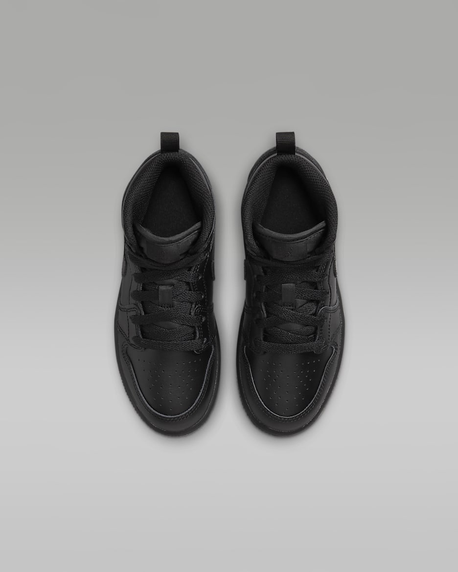 Chaussure cuir enfant jordan top